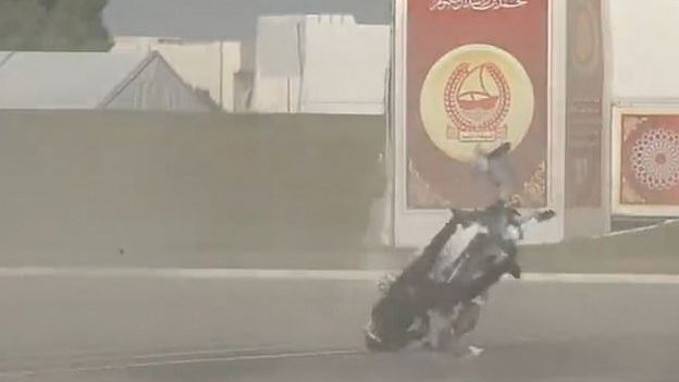hover bike cras